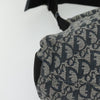 Christian Dior Vintage Zip Shoulder Bag Diorissimo Canvas