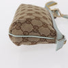 Gucci Jolicouer Wristlet Pouch GG Canvas