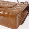 Chanel Vintage Classic Double Flap Bag Quilted Patent