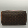 Louis Vuitton Speedy Handbag Limited Edition V Monogram Canvas