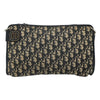 Christian Dior Vintage Trotter Shoulder Bag Canvas