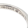 Tiffany & Co. Elsa Peretti Curved Wedding Band Ring Silver 925