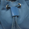 Secondhand Prada Drawstring Wristlet Bucket Bag Tessuto