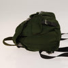 Secondhand Prada Vela Double Front Pocket Backpack Tessuto with Saffiano