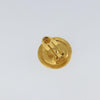 Secondhand Chanel Vintage Earring Gold Metal Jewelry