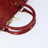 Louis Vuitton Alma Handbag Monogram Vernis