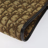 Christian Dior Vintage Trotter Shoulder Bag Canvas