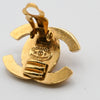 Secondhand Chanel CC Turnlock Stud Earrings