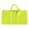 Secondhand Louis Vuitton Keepall Bandouliere Bag Monogram See Through Mesh