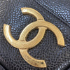 Secondhand Chanel Triple CC Chain Shoulder Bag Caviar
