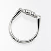 Tiffany & Co. Elsa Peretti Open Heart Ring Platinum with Diamonds