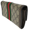 Gucci Ophidia Continental Wallet GG Coated Canvas