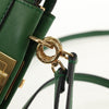 Secondhand Fendi Peekaboo Bag Green Leather Bags