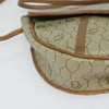Christian Dior Vintage Honeycomb Flap Crossbody Bag Canvas and Leather