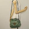 Secondhand Chloe Elsie Satchel Green Leather Bags