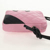 Chanel Cambon Zip Pouch Quilted Leather