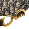 Christian Dior Saddle Handbag Oblique Canvas