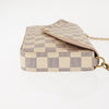Secondhand Louis Vuitton Felicie Pochette Damier