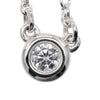 Tiffany & Co. Elsa Peretti Diamonds By The Yard Necklace Sterling silver with Diamond