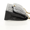 Chanel Vintage Two Tone CC Flap Bag Quilted Lambskin