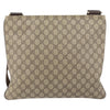 Gucci Flat Messenger Bag GG Canvas