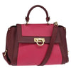 Salvatore Ferragamo Sofia Satchel Leather
