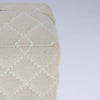 Secondhand Chanel Vanity toiletries White Cotton Bags