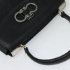 Secondhand Salvatore Ferragamo Double Gancini Top Handle Bag Saffiano