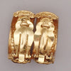 Secondhand Chanel Vintage Cut-Out Logo Ring Drop Clip-On Earrings