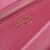 Secondhand Prada Flap Wallet with Card Holder Saffiano