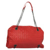 Secondhand Bottega Veneta Intrecciato Red Leather Bags