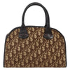 Christian Dior Vintage Trotter Handbag Canvas