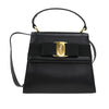 Salvatore Ferragamo Vintage Vara Bow Top Handle Bag Leather