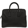 Prada Convertible Zip Around Briefcase Saffiano Leather