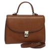 Secondhand Burberry Vintage Handbag Brown Leather Bags