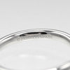 Tiffany & Co. Elsa Peretti Curved Wedding Band Ring Platinum with Diamonds