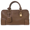 Secondhand Loewe Amazona Bag Brown Leather Bags