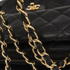 Secondhand Chanel Vintage Chain Flap Shoulder Bag Caviar Skin