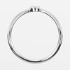 Tiffany & Co. Elsa Peretti Wave Single-Row Ring 950 Platinum