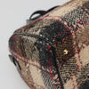 Burberry Nova Check Handbag Wool