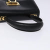 Salvatore Ferragamo Gancini Convertible Top Handle Bag Leather
