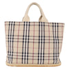 Burberry Nova Check Tote canvas check pattern