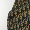 Christian Dior Vintage Trotter Boston Bag Diorissimo Canvas