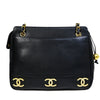 Secondhand Chanel Triple CC Chain Shoulder Bag Caviar