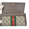 Gucci Ophidia Continental Wallet GG Coated Canvas