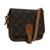 Louis Vuitton Cartouchiere Handbag Monogram Canvas