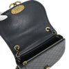 Chanel Coco Curve Flap Messenger Calfskin and Quilted Goatskin