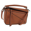 Secondhand Loewe Puzzle Bag Brown Leather Bags