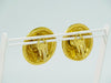 Secondhand Chanel Vintage Round CC Clip-On Earrings