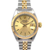 Rolex Oyster Perpetual Datejust Automatic Watch Stainless Steel and Yellow Gold
